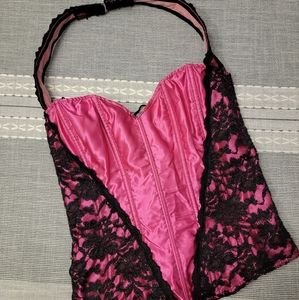 Halter Pink Corset